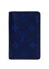 Louis Vuitton Pocket Organizer, £90, Accessories, Blue, Canvas, Front view
